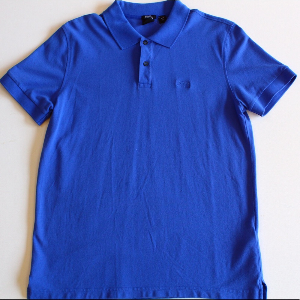 Boss by Hugo Boss Pima Cotton Embroidered Polo